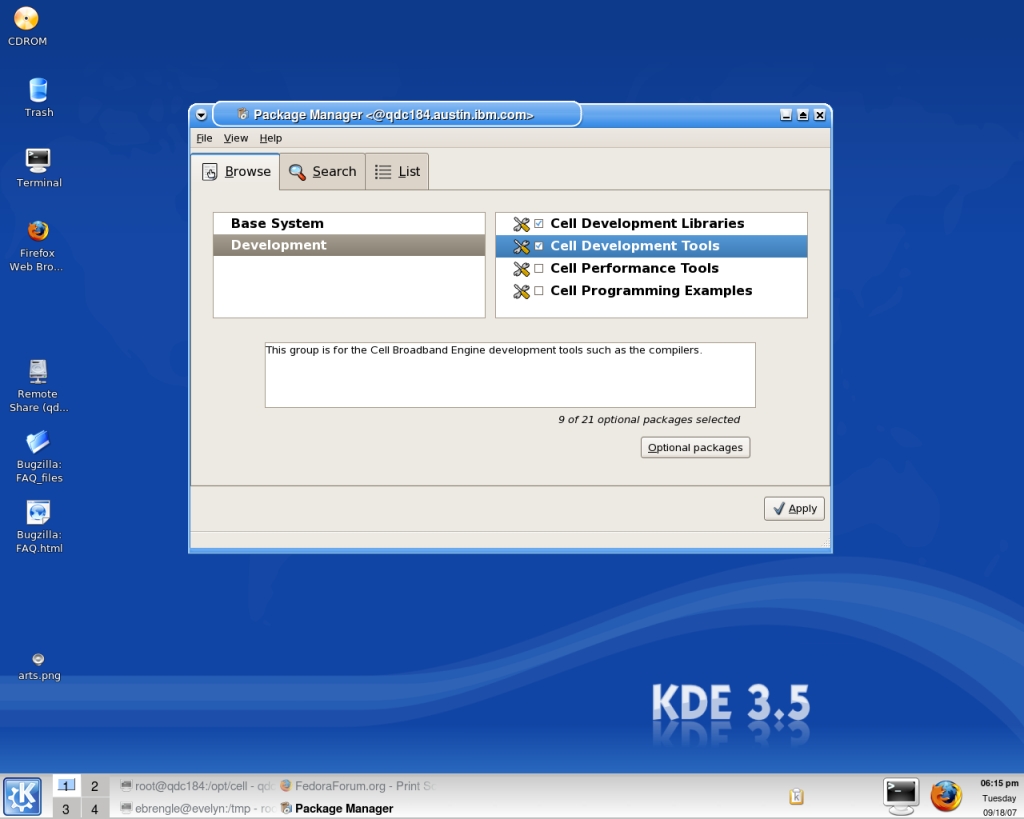 Cell Development Tools